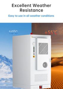 Dawnice BESS Conteneur tout en un industriel commercial IP54 Stockage d'énergie 265kwh 125KW Armoire de batterie de stockage d'énergie - Product Image 4