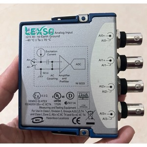 โมดูลอินพุตเสียงและการสั่นสะเทือน Ni 9233 Cdaq Iepe อุปกรณ์ระดับชาติที่ใช้ - Product Image 3
