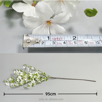 Künstliche 7-Zweige Jasmin-Orangen-Kerzenstange für Hochzeiten, Abschlussfeiern, luxuriöse Heim- und Outdoor-Dekoration, vielseitig einsetzbar