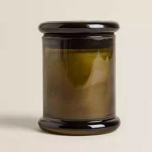 أوعية شموع زجاجية فاخرة وفريدة لديكور المنزل مع أغطية وصناديق شموع فارغة - Product Image 2