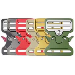 High Quality 20mm 25mm 33mm 39mm 45mm 50mm Metal Side Quick Release <strong>Buckle</strong> With Custom logo Engraved Easy Clip Bag Strap <strong>Buckle</strong> - Product Image 1