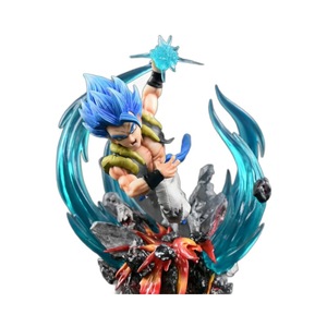 Figurine <span class=keywords><strong>Dragon</strong></span> <span class=keywords><strong>Ball</strong></span> Gogeta Broli Cheveux Bleus Série Résonance Super Saiyan, Figurine d'Action Anime, Ornement Personnage de Dessin Animé - Product Image 5