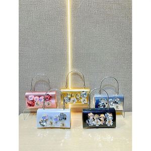 Handgefertigte Diamant-Clutch-Taschen Damen Kristall-Tiermotiv-Handtasche Abend-Party-Balltasche mit Strasssteinen Umhängetasche - Product Image 3