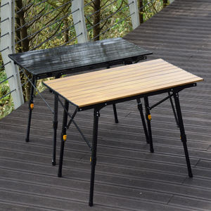 Mesa Plegable Portátil de Aleación de Aluminio para Exteriores, Mesa de Picnic Metálica para Campamento - Product Image 4
