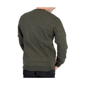 Suéter Adidas Adventure de Cuello Redondo para Hombre, Verde, Tejido, Otoño, Antiarrugas, Manga Larga, con Bolsillo y Detalle de Cremallera - Product Image 5