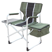 Chaise pliante de Camping facile à transporter, avec Table latérale, pour 1/10