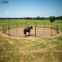 Panneau de clôture pour enclos à chevaux, idéal pour arènes de ranch, enclos ronds et enclos temporaires