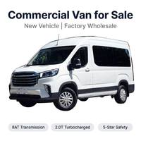 Nouveau minibus chinois, fourgonnette de fret, 7 places passagers ou véhicule frigorifique pour chaîne du froid, exportation LHD RHD