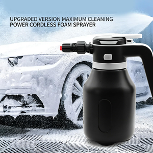 New Product Electric Foam Sprayer Durable PE Plastic Anti-Explosion <b>Battery</b> Powered Handheld Cleaning Tool Electric Foam Pot - Product Image 5