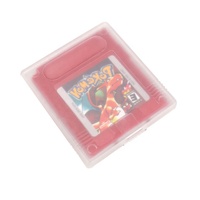 Pour GBA DS NDSL N64 3DS SFC SNES jeux porte-cartes de jeu étui PP pour GBC cartouche boîte PET boîte transparente autres accessoires de jeu