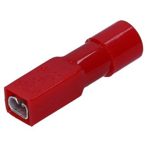 Para Cembre 2,8, funda de enchufe plana, 0,8x0,25, rojo, totalmente aislado, 1,5-100 Mm², paquete de piezas - Product Image 1