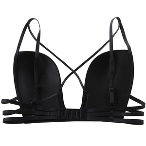 costura <span class=keywords><strong>Nude</strong></span> sujetador de La Yoga belleza Plus tamaño Bra Plus tamaño lencería Sexy ropa interior Sexy para mujer - Product Image 4