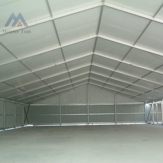 Large Permanent Waterproof Fireproof Aluminum Pvc Warehouse Storage Marquee Tent