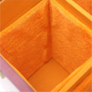 Caja de regalo de madera para licores con tapa abatible, 6 compartimentos, hecha a mano, rectangular, para almacenamiento de vinos y bebidas espirituosas - Product Image 3