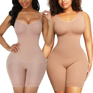 โรงงาน HEXIN Shapewear บริษัท สวมใส่ทุกวันชิ้นเดียวควบคุมหน้าท้องแบบไม่มีรอยต่อ Body S Haper Shapewear สําหรับผู้หญิง