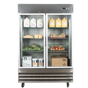 Congelador Comercial de Acero Inoxidable con 2 Puertas para Interiores y Exteriores, Modelo Dwd-1321ws(g)xu(cfd) - Product Image 1