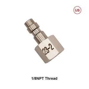 Raccord rapide HPA Foster US à déconnexion rapide, coupleur femelle et connecteur mâle Marui KJW/WE KSC/KWA pour adaptateurs de vannes de chargeur - Product Image 3