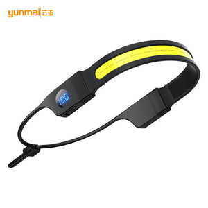 Lampe frontale Cob avec charge de type C, affichage numérique, double source de lumière, batterie rechargeable pour une utilisation en extérieur - Product Image 2