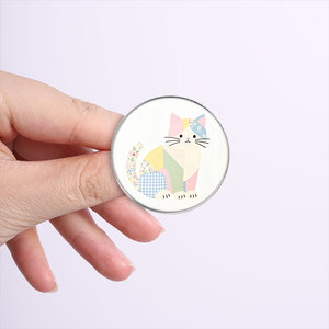 Badges ronds personnalisés imprimés pour le dropshipping – Épingles de revers sur mesure avec dessins animés, citations inspirantes, animaux et plantes - Product Image 1