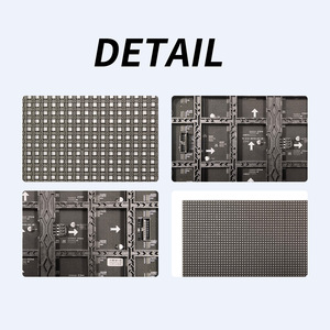 Módulo de pantalla LED interior TULED HD a todo color P4 320*160mm 20 Scan 1920Hz Alta frecuencia de actualización para centros comerciales con función SDK - Product Image 4