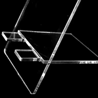 Support de téléphone et tablette pliable en acrylique transparent pour bureau, design créatif, OEM d'usine