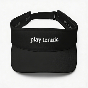 Custom Embroidered Sun Visor Play Tennis Team Gifts Sunhat Baseball Caps Tennis Club Matching Apparel Beach Party Gift - Product Image 3