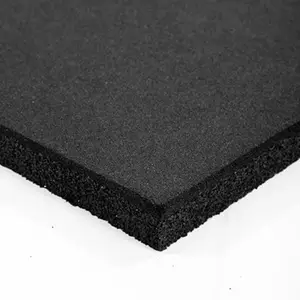 Tapete de borracha do assoalho do vaso sanitário telhas recicladas pavimentação tátil EPDM Rubber Flooring Roll Mats Para GYM