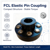 Accouplement de transmission à broches FCL, structure en acier, OEM, fonctionnement stable et fluide, haute efficacité, modèle spécifié pour le marché américain