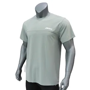2023 kilex, оптовая продажа, высокое качество, с круглым вырезом, Лидер продаж, дышащие удобные мягкие мужские рубашки для бега с низким MOQ