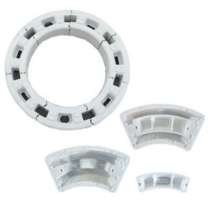 Molde de plástico para baldosas de cemento, <span class=keywords><strong>bloque</strong></span> de enclavamiento hueco de hormigón, moldes de ladrillo de plástico para pared - Product Image 2