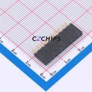 SSW-110-01-G-S Pin Socket Through hole Component (THT),P=2.54mm Connector 2.54mm Through Hole Single Row 10P - Product Image 1