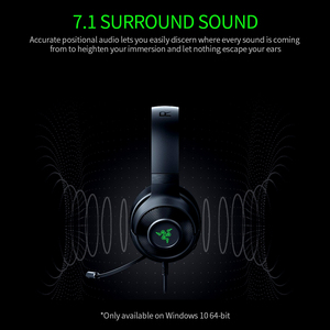 Audífonos V3 X con Cable, Sonido Envolvente 7.1, Unidad de Controlador Triforce de 40 mm, Micrófono Cardioide Hyperclear, Kraken V3 X con Cable - Product Image 4