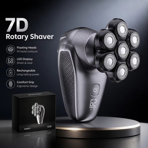 CITICITY Multi-Functional <b>Kit</b> for Face & Body Hair Trimming Nose Ear Hair Clippers Waterproof 7D Head <b>Electric</b> Shaved Machine - Product Image 1