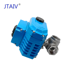 Válvula de Bola de 3 Vías JTAIV OEM de Acero Inoxidable SS304/316 con Actuador Roscado para Control de Flujo de Agua - Product Image 6