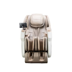 Chaise intelligente de vente d'abricot OEM fauteuil de massage 3D Sl Track à bas prix pour la colonne vertébrale à usage domestique fauteuil de massage 4D à gravité zéro - Product Image 1