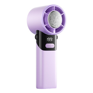 Handheld Mini Fan Digital Display Foldable Portable Cooling Fan With Semiconductor Ice Compress Technology 68x68x168mm - Product Image 1