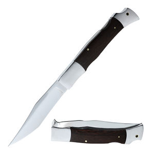 سكين EDC تكتيكي للدفاع عن النفس للاستخدام الخارجي، شفرة للصيد والتخييم متعددة الاستخدامات بمقبض خشبي للبقاء على قيد الحياة بصلابة عالية - Product Image 5