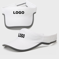 LOGO benutzer definierte Sommer Sonnenhut verstellbare Sport kappe verstellbare Outdoor-Hut kappen weiche Sport kappe reflektieren der Streifen
