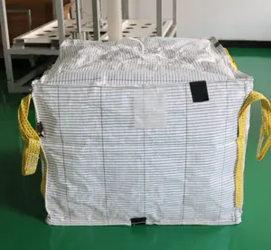 Statik elektriği gidermek için antistatik FIBC çanta toplu konteyner