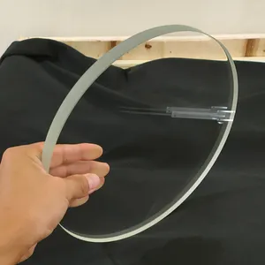 Aangepaste Ronde Borosilicaatglas Plaat Hittebestendig Kijkglas Vel