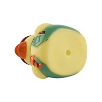 Bebek Vinyl Nelayan Unik dengan Joran Pancing, Mainan Mandi Lucu untuk Souvenir Pesta dan Dekorasi Meja