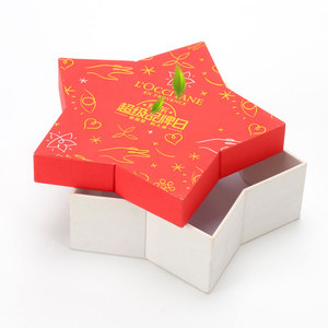 Boîte cadeau personnalisée en forme <span class=keywords><strong>d</strong></span>'étoile, carton rigide, nouvelle structure, emballages cadeaux créatifs irréguliers pour chocolat et bonbons - Product Image 6
