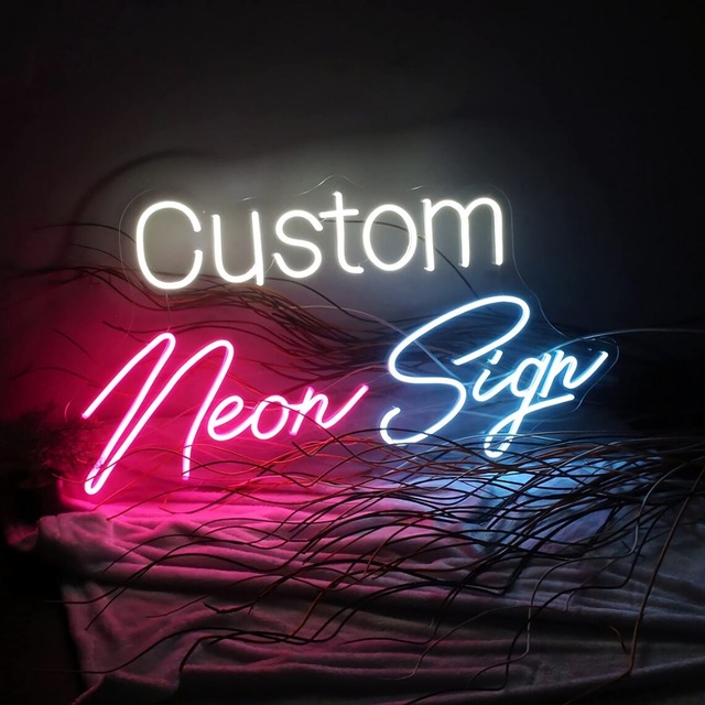 Custom LED Neon Sign Letters Light for LED Business Logo Shop Bar Decoration