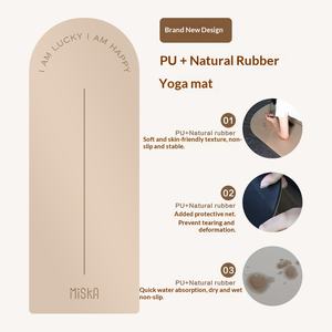 Tapete de <span class=keywords><strong>Yoga</strong></span> Semicircular de Goma PU, Profesional, para Ejercicio Físico, Antideslizante, Absorbente de Impactos, Grueso, 183 cm, para el Hogar - Product Image 3