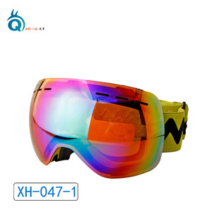 Gafas de esquí antiniebla de doble capa, lentes esféricas grandes, protección UV para adultos, esquí al aire libre, montañismo, marco de TPU - Product Image 5