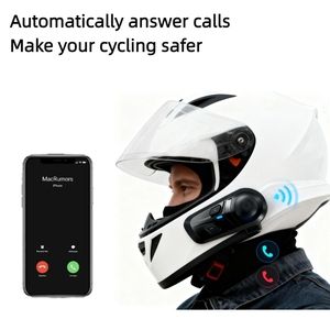 ชุดหูฟังอินเตอร์คอมแบบฟูลดูเพล็กซ์สำหรับรถจักรยานยนต์ บลูทูธอินเตอร์คอมติดหมวกกันน็อค - Product Image 3