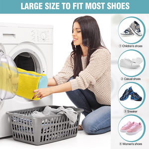 Bolsas <span class=keywords><strong>para</strong></span> <span class=keywords><strong>lavadora</strong></span> de zapatos de Venta caliente, bolsas de lavandería de zapatos de limpieza con cremallera personalizadas, <span class=keywords><strong>bolsa</strong></span> de lavado de zapatos reutilizable <span class=keywords><strong>para</strong></span> zapatillas y <span class=keywords><strong>Tenis</strong></span> - Product Image 4