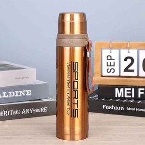 Eco-Friendly <b>Large</b> Capacity Minimalist Bullet Vacuum <b>Flask</b> With Thermal Insulation and Double Wall Insulation for Travel - Product Image 5