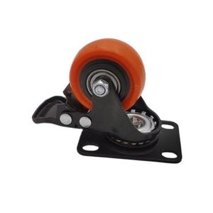 Rouleaux pivotants industriels de 6 "8" avec frein coulissant Rouleaux à roulettes robustes pour roues de <span class=keywords><strong>chariot</strong></span> - Product Image 4