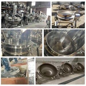 Stainless <b>Steel</b> Jacketed <b>Kettle</b> 50L for Candy Making and Sugar Boiling Equipment - Product Image 4